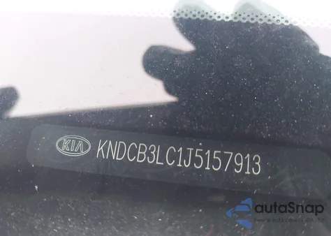 2018 Kia Niro Lx из США, поврежденный, VIN KNDCB3LC1J5157913